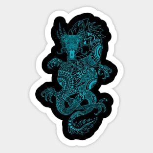 Dragon Mandala Streetwear Sticker